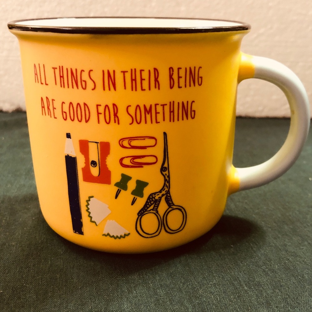 Eco one teacher’s coffee mug saving the world one Mug at a time